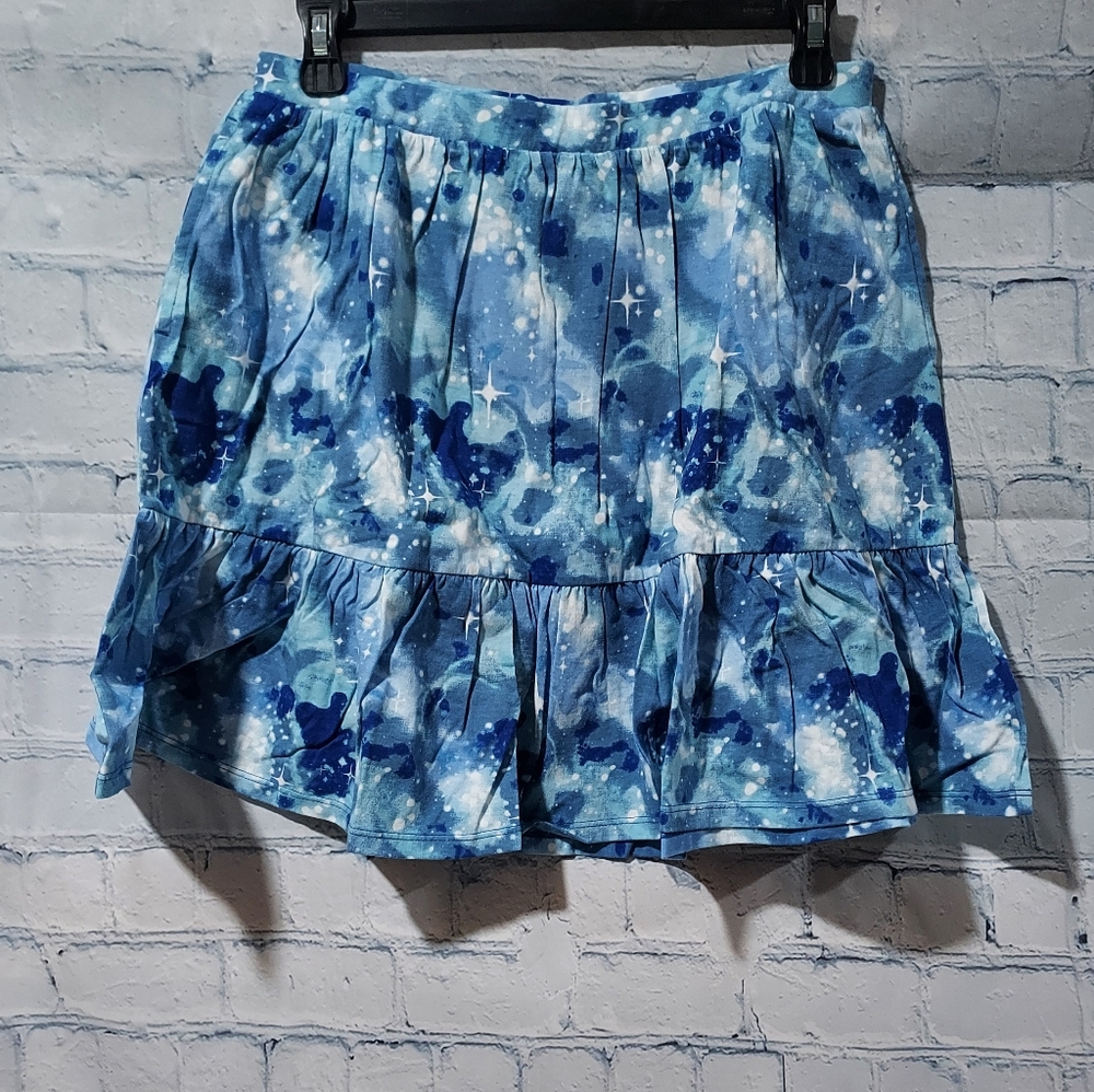 Lands' End Girls XL 14-16 Ombre Tye Dye Skort School Play Skirt